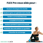 Bande kinésio cheville Flexband, détail produit