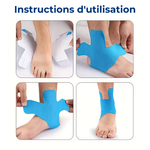 Kinesio tape cheville Flexband, visuel produit